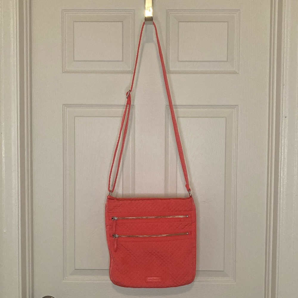 Vera Bradley Iconic Triple Zip Hipster